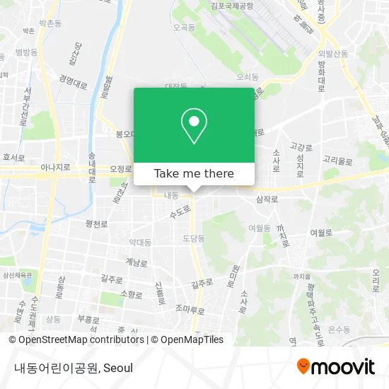 내동어린이공원 map