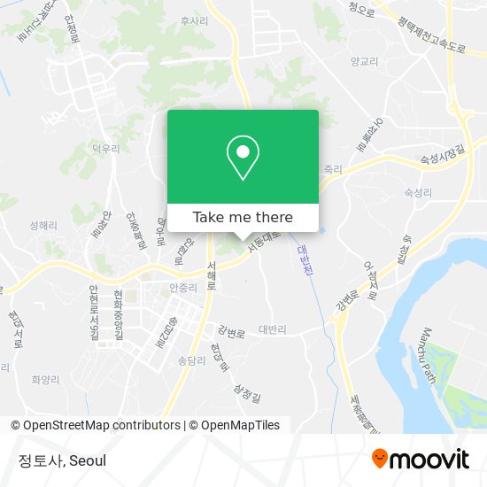 정토사 map