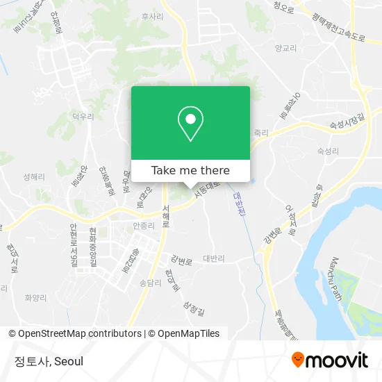 정토사 map