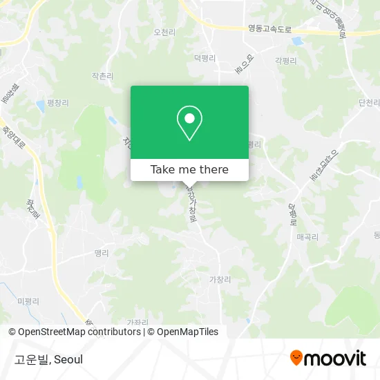 고운빌 map