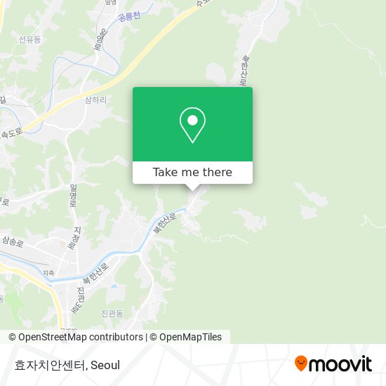 효자치안센터 map