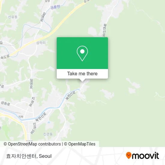 효자치안센터 map