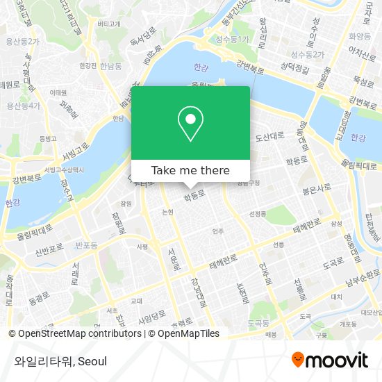 와일리타워 map