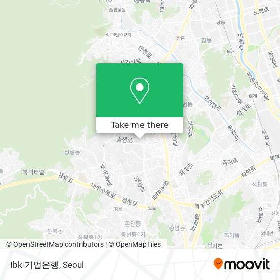 Ibk 기업은행 map