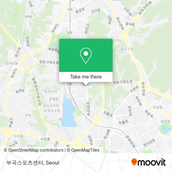 부곡스포츠센터 map