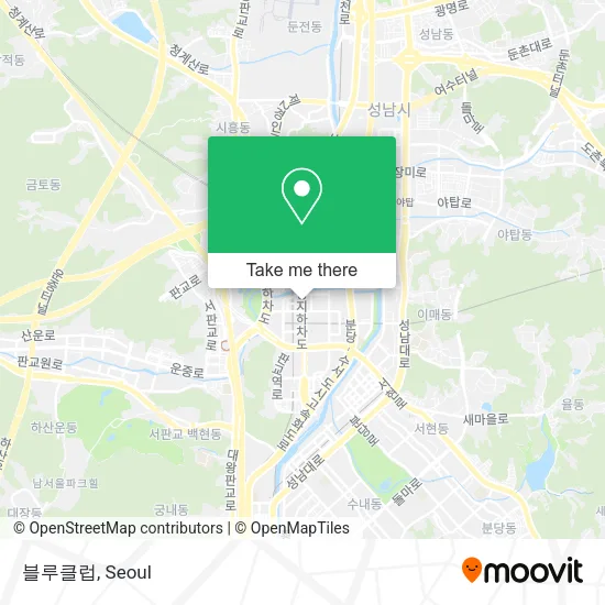블루클럽 map