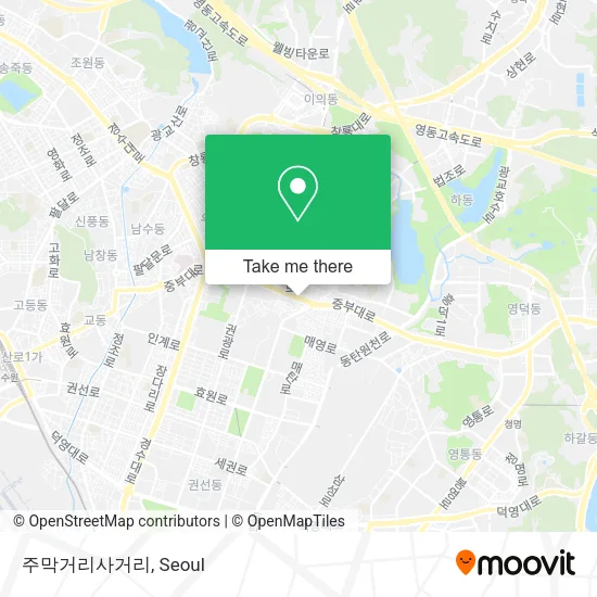 주막거리사거리 map