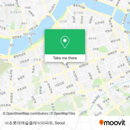 서초롯데캐슬클래식아파트 map