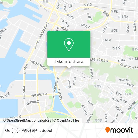 Oci(주)사원아파트 map