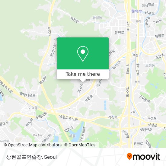 상현골프연습장 map