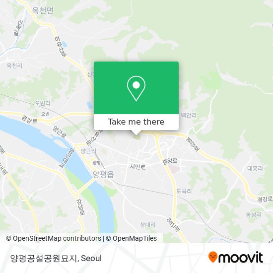 양평공설공원묘지 map