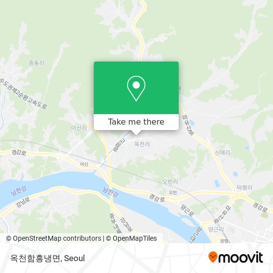 옥천함흥냉면 map