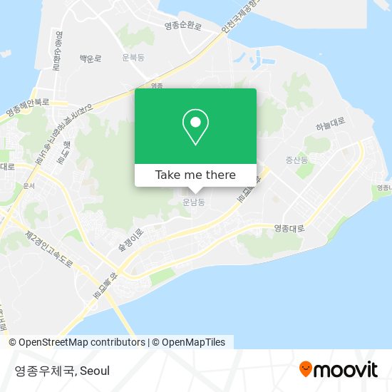 영종우체국 map