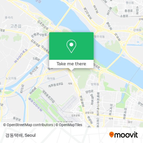 경동택배 map