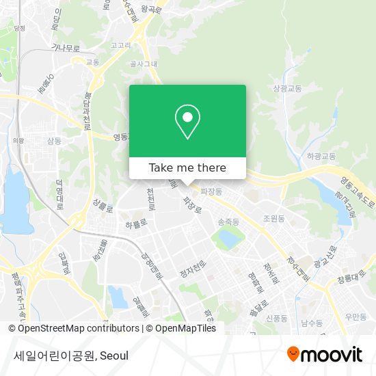 세일어린이공원 map