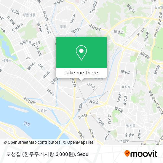 도성집 (한우우거지탕 6,000원) map