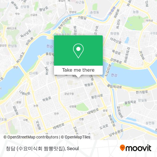 청담 (수요미식회 짬뽕맛집) map