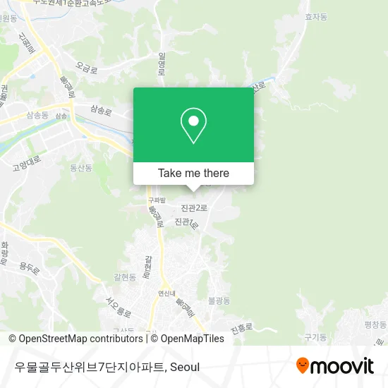 우물골두산위브7단지아파트 map