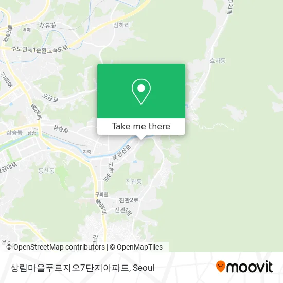 상림마을푸르지오7단지아파트 map