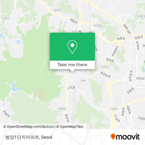 범양1단지아파트 map