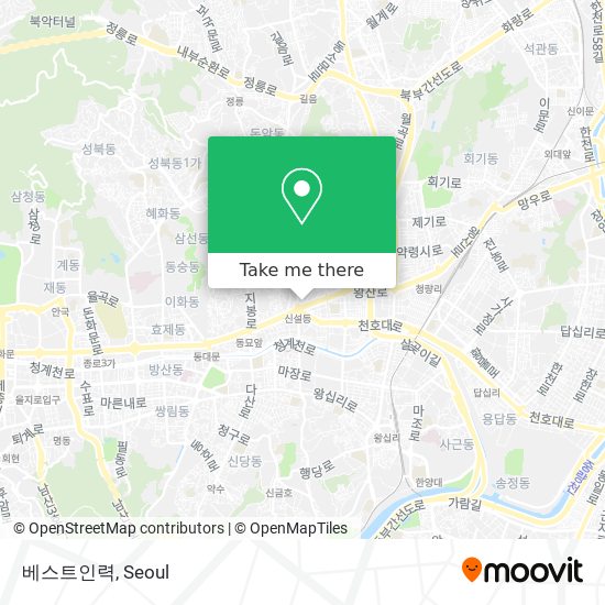 베스트인력 map