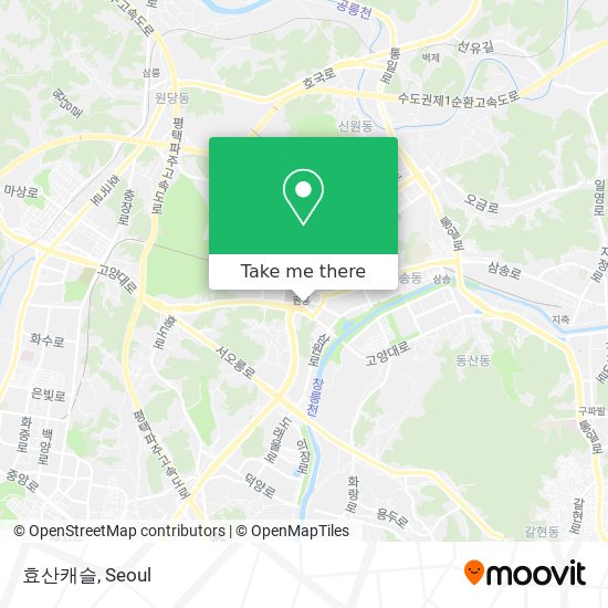 효산캐슬 map