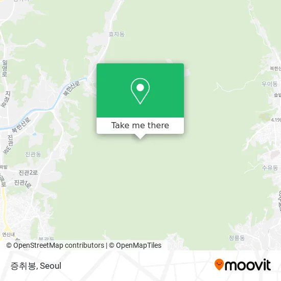 증취봉 map