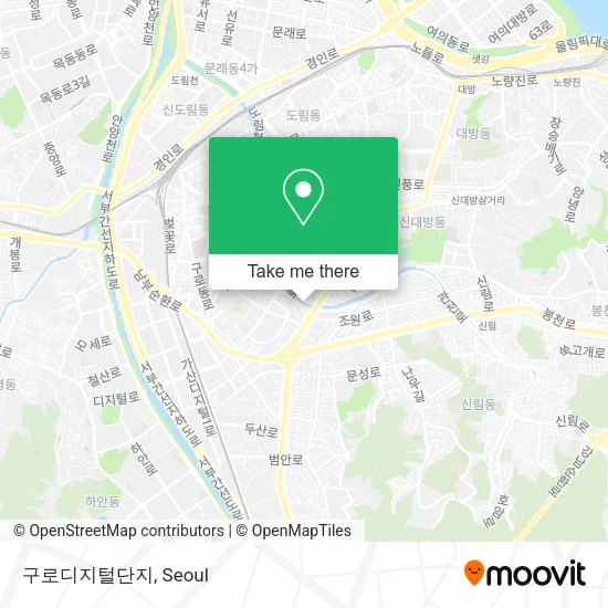 구로디지털단지 map