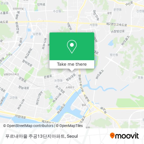 푸르내마을 주공13단지아파트 map