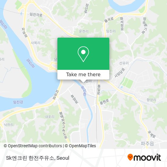 Sk엔크린 한전주유소 map