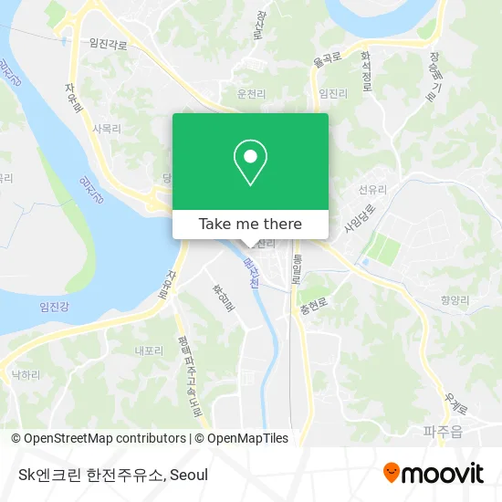 Sk엔크린 한전주유소 map