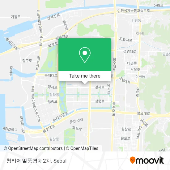 청라제일풍경채2차 map