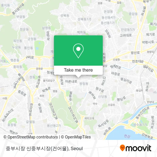 중부시장 신중부시장(건어물) map