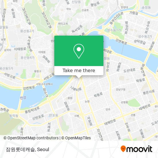 잠원롯데캐슬 map