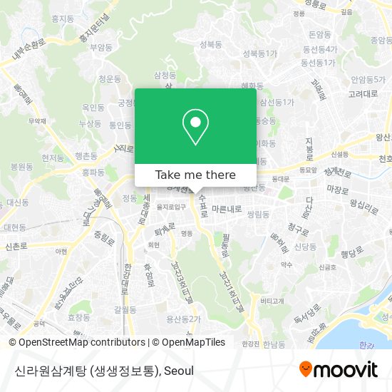 신라원삼계탕 (생생정보통) map