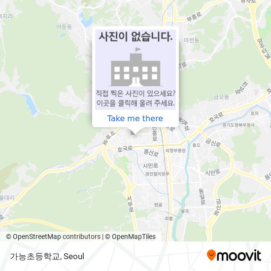 가능초등학교 map