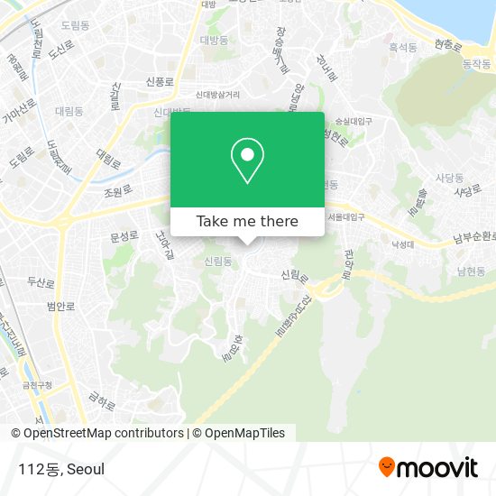 112동 map