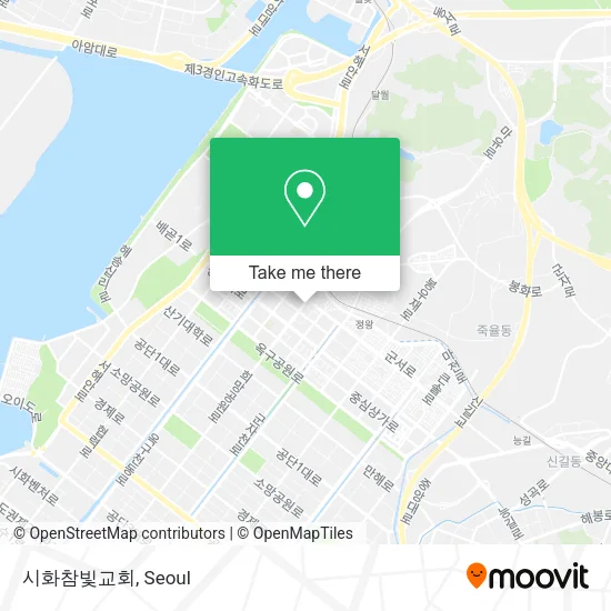 시화참빛교회 map