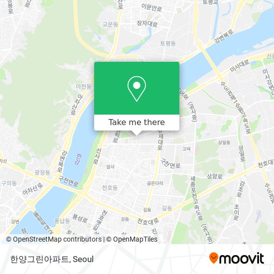 한양그린아파트 map