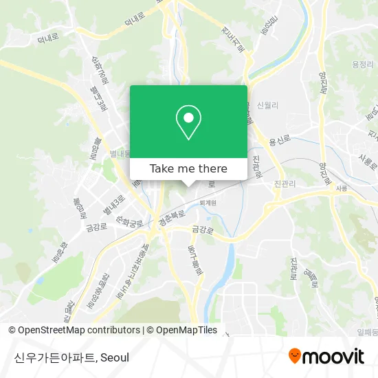 신우가든아파트 map