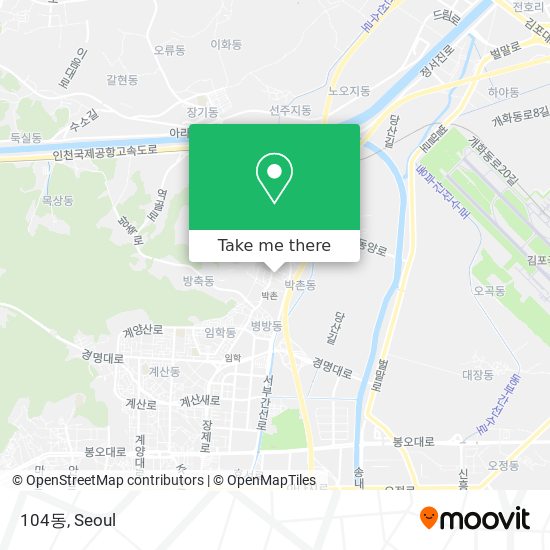 104동 map