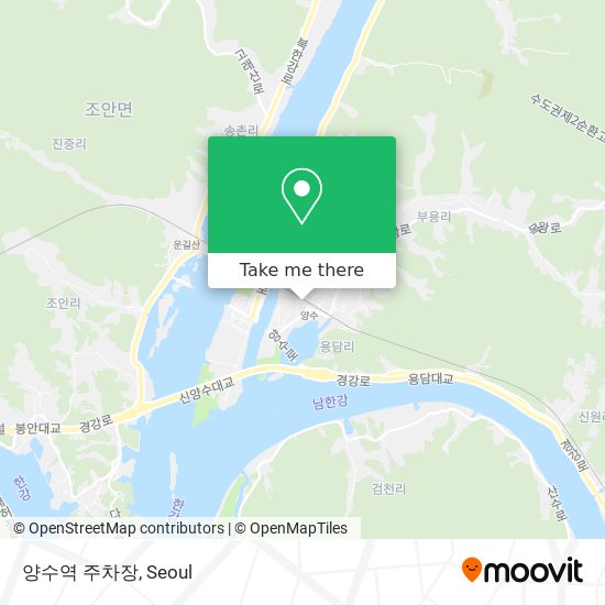 양수역 주차장 map