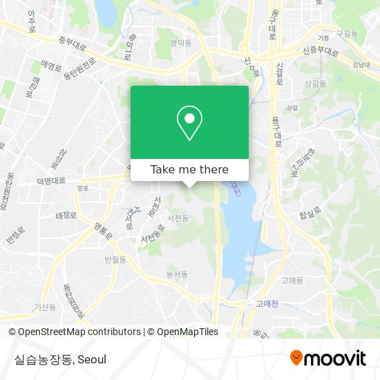 실습농장동 map