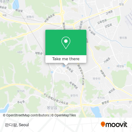 판다팜 map