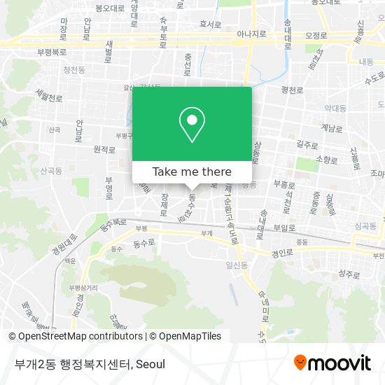 부개2동 행정복지센터 map