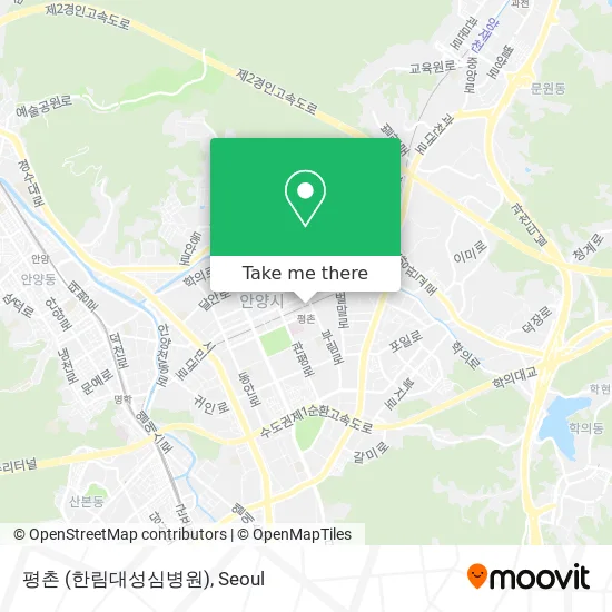 평촌 (한림대성심병원) map
