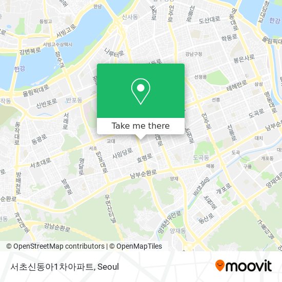 서초신동아1차아파트 map