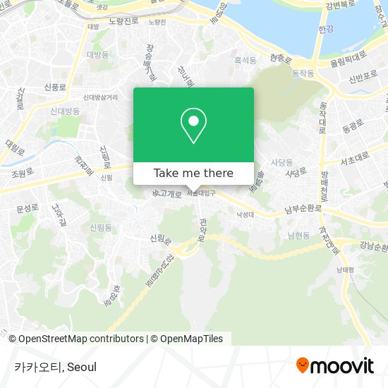 카카오티 map