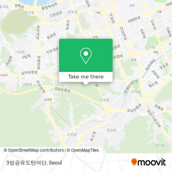 3방공유도탄여단 map