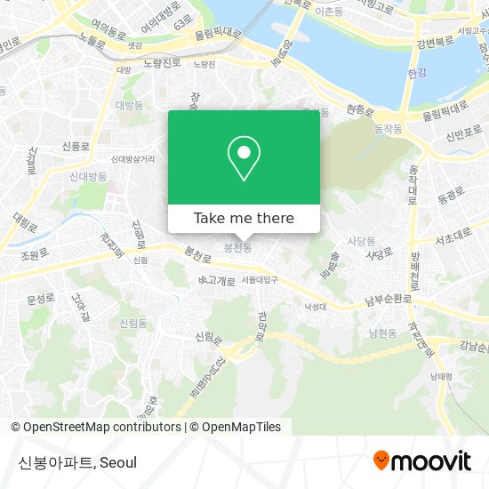 신봉아파트 map